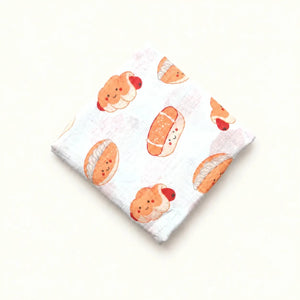 the wee bean organic cotton bamboo super soft swaddle in bakery buns hong kong