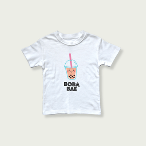 the wee bean organic cotton kids toddler tee in little dumpling