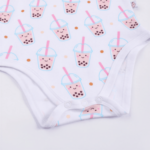 the wee bean snap button onesies