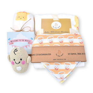 Welcome Home Baby Gift Set - Taste of Hong Kong Collection Boy - The Wee Bean