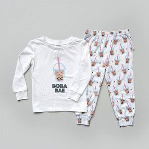 Bamboo Blend Two Piece Pajama Set - Boba
