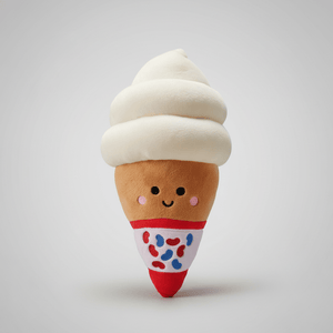 the wee bean cute ice cream plushie snuggle buddy front