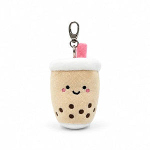 the wee bean cute boba bag charm front