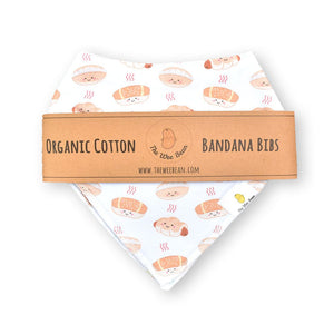 the wee bean eco-friendly plastic free sustainble packaging for organic cotton bibs