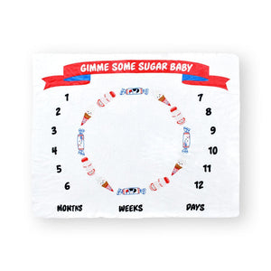 the wee bean hong kong hk snacks yakult rabbit candy mister softee ice cream baby soft milestone growth blanket