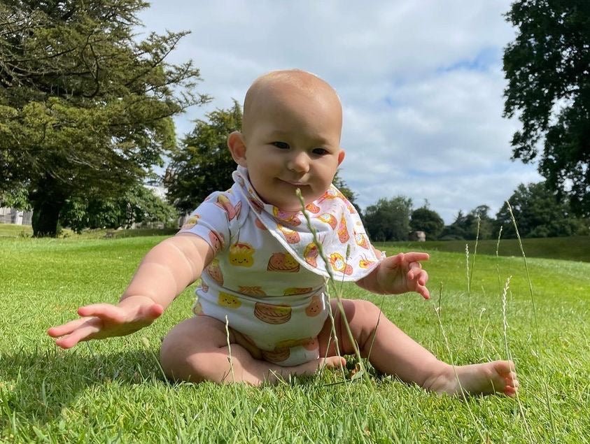 the wee bean of the month aug 2022 baby finley