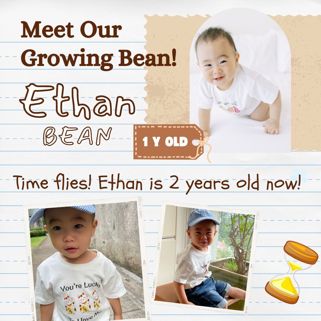 Ethan the wee bean growing beans