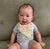 baby k in the wee bean egg tart bib