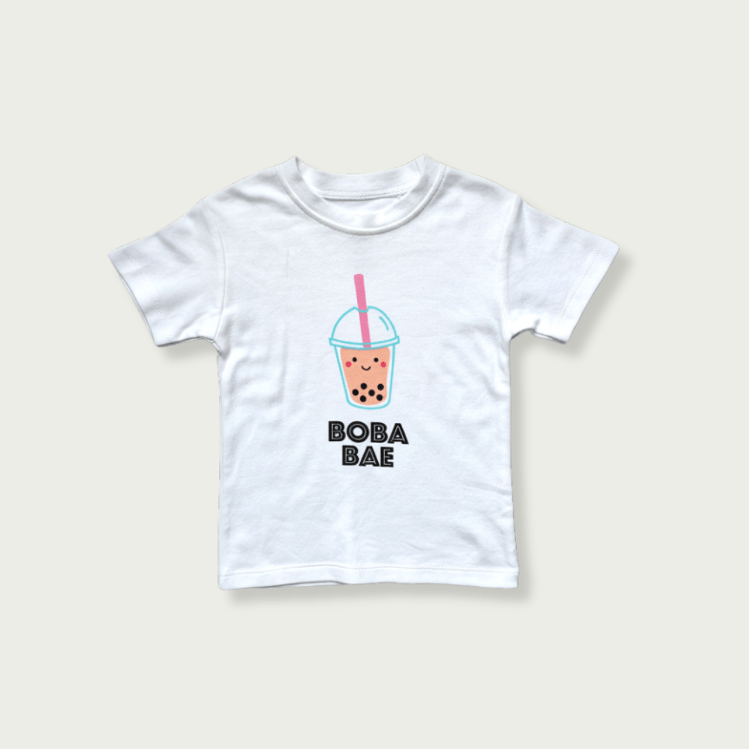 the wee bean organic cotton kids toddler tee in little dumpling
