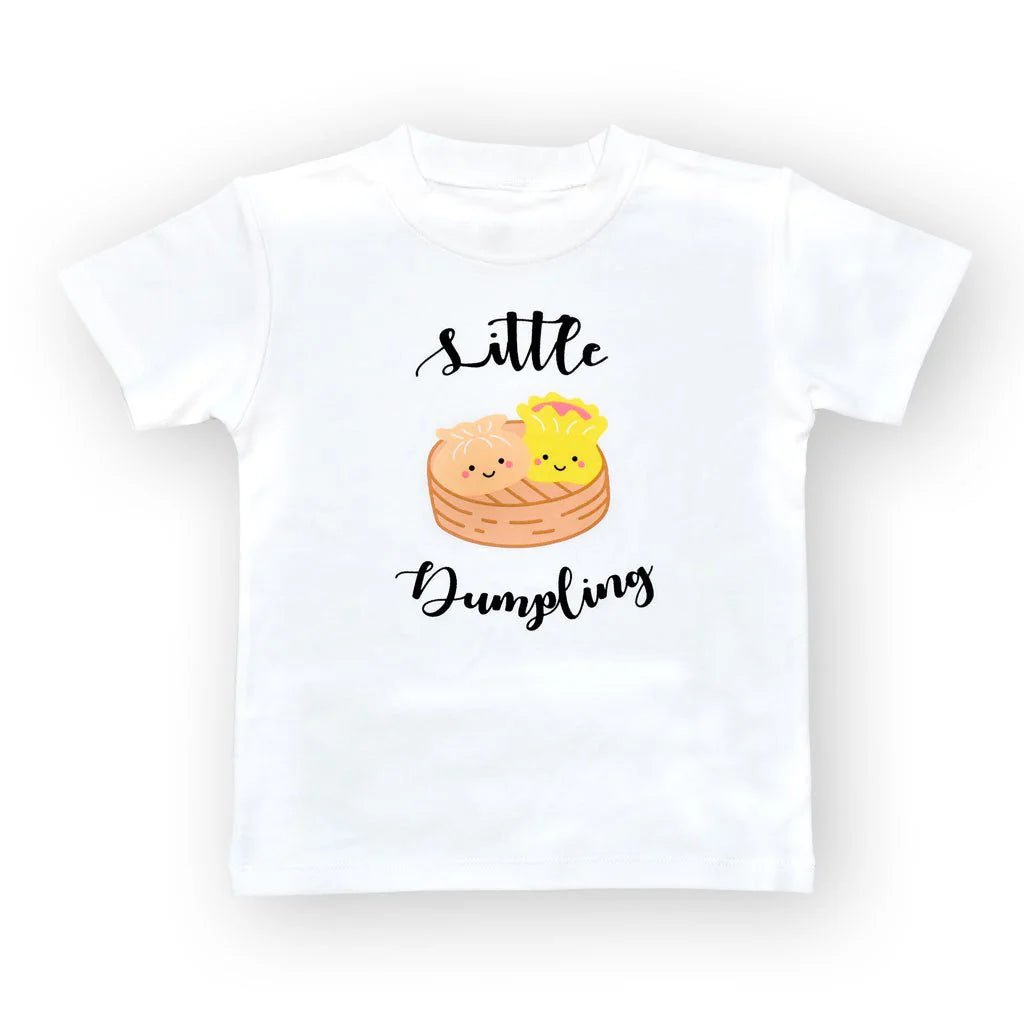 Organic Cotton Toddler Kid’s T-Shirt - Little Dumpling Boy - The Wee Bean