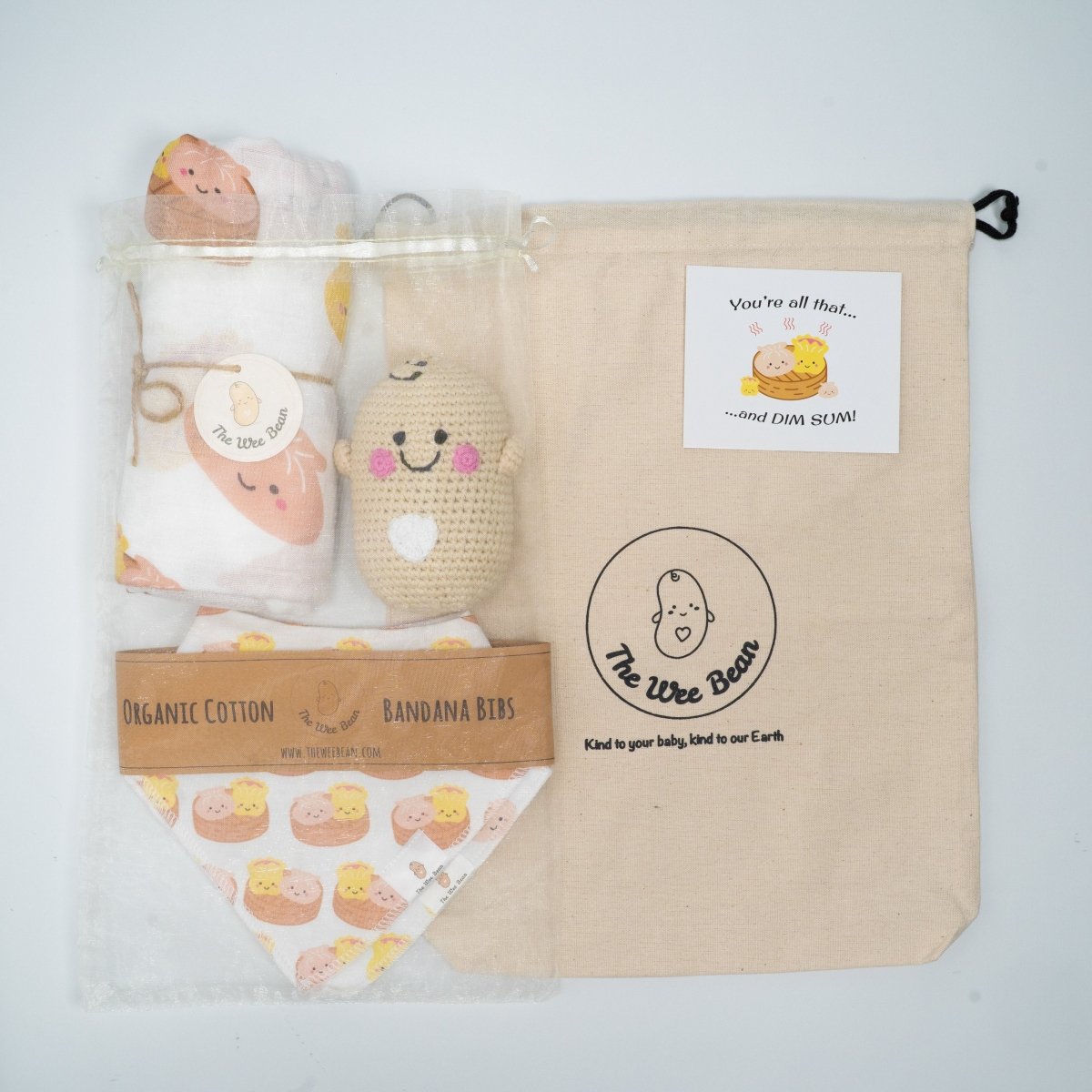 Little Essentials Dim Sum Gift Set Boy - The Wee Bean