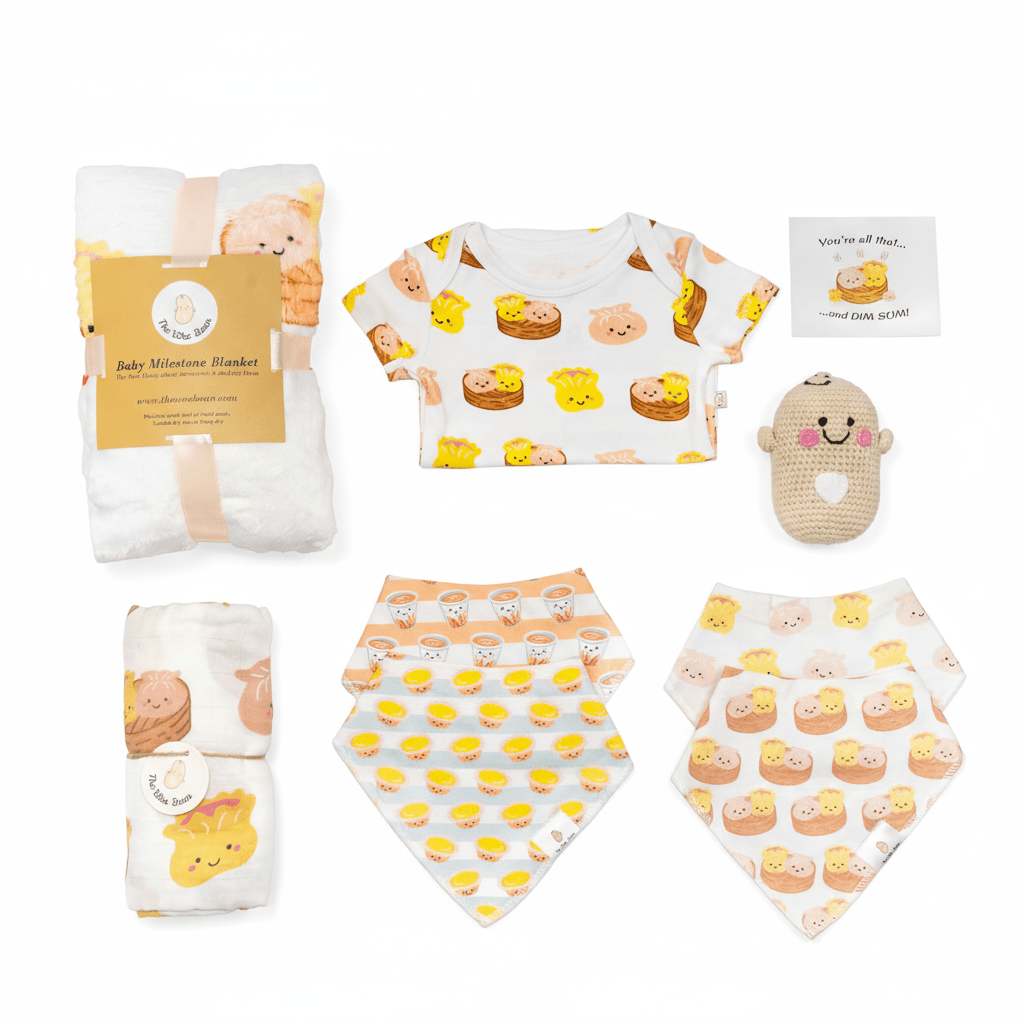 Big Welcome Home Baby Gift Set - Dim Sum Collection Boy - The Wee Bean