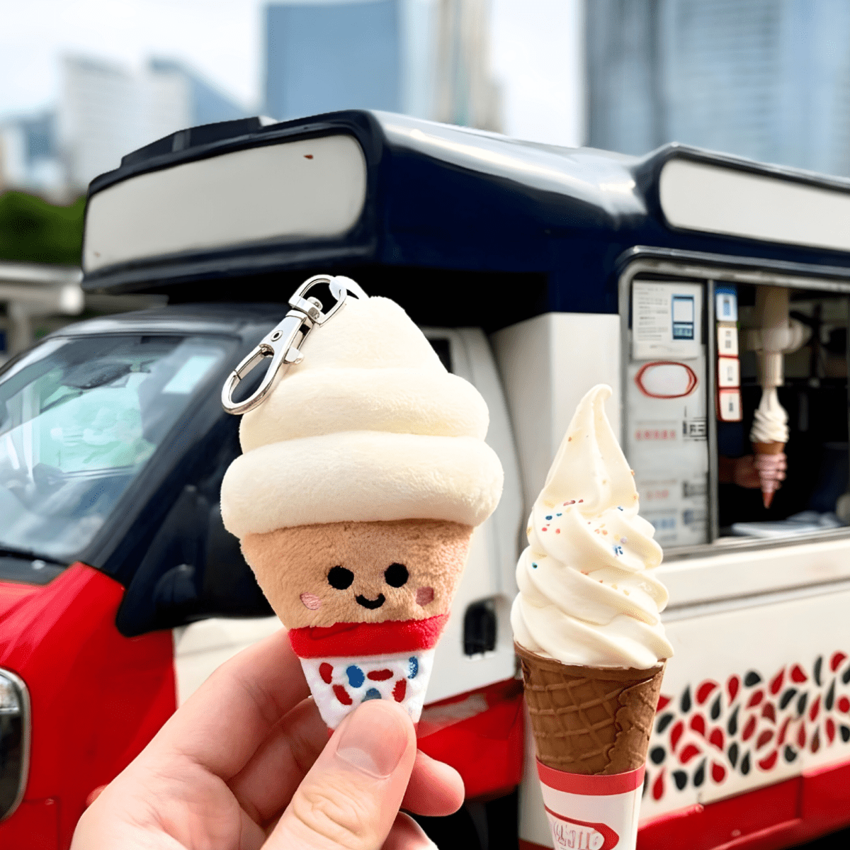 Ice Cream Bag Charm Boy - The Wee Bean