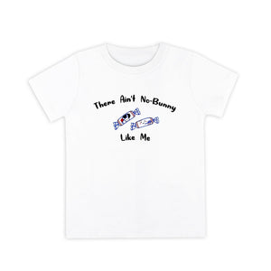 the wee bean organic cotton kids tee t-shirt in white rabbit candy bunny new sizes