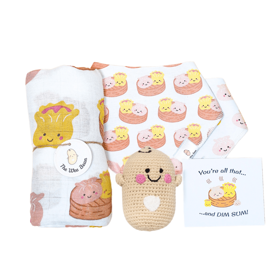 Little Essentials Dim Sum Gift Set Boy - The Wee Bean