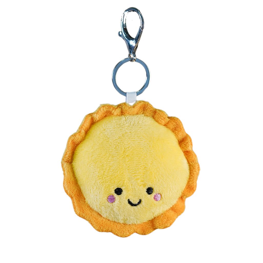 the wee bean cute egg tart bag charm front