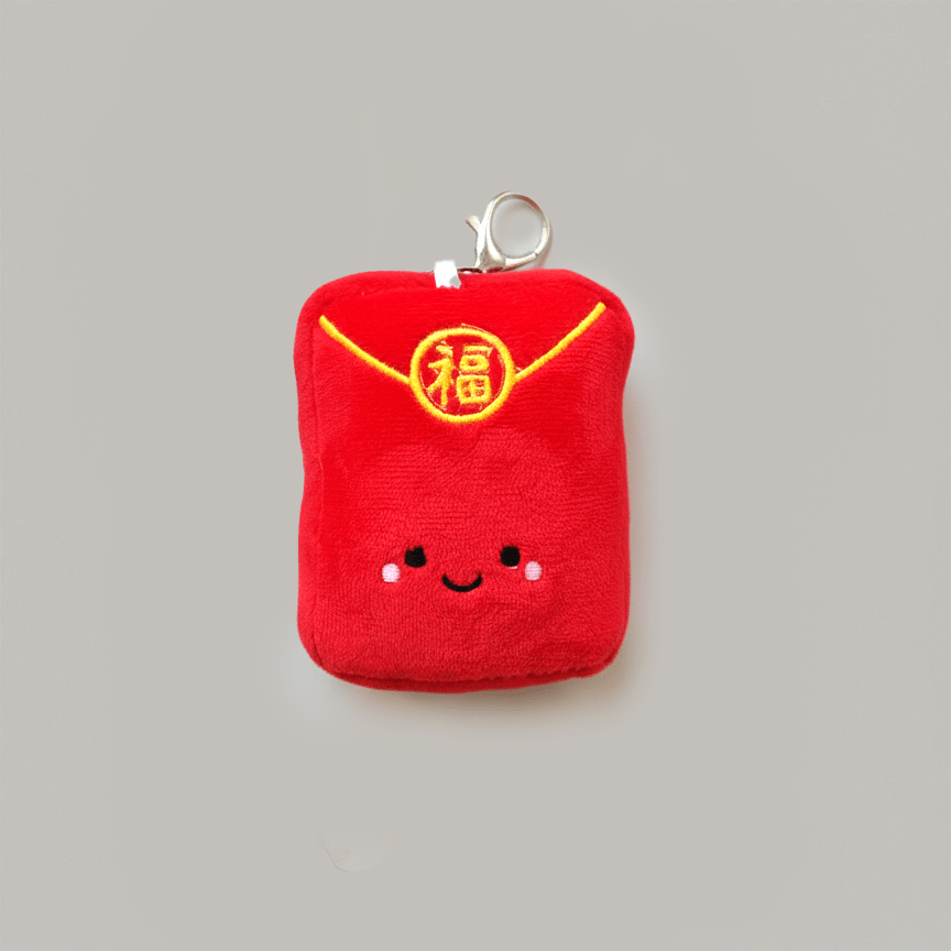 Red Pocket Lai See Bag Charm