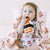 the wee bean natural bamboo and organic cotton swaddle super soft in taste of Japan takoyaki octopus balls