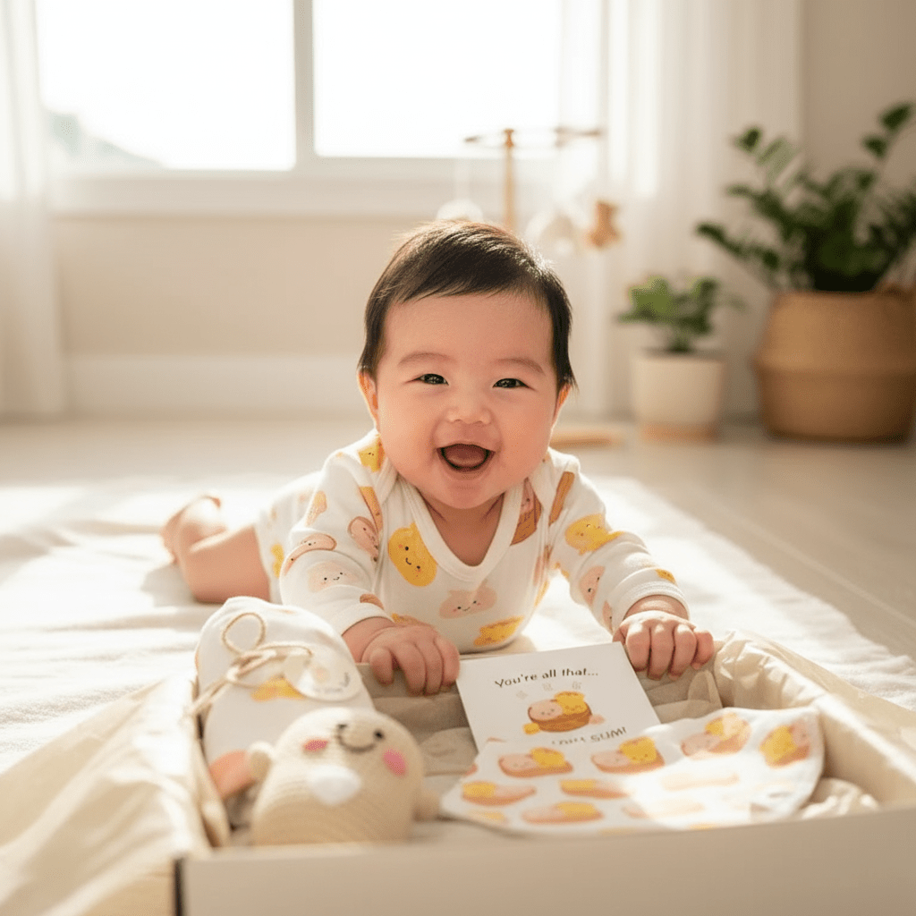 Big Welcome Home Baby Gift Set - Dim Sum Collection Boy - The Wee Bean