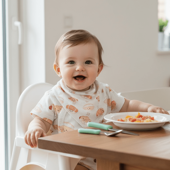 the wee bean organic cotton onesie clothing romper in bakery buns sausage bun cocktail bun coconut cream bun