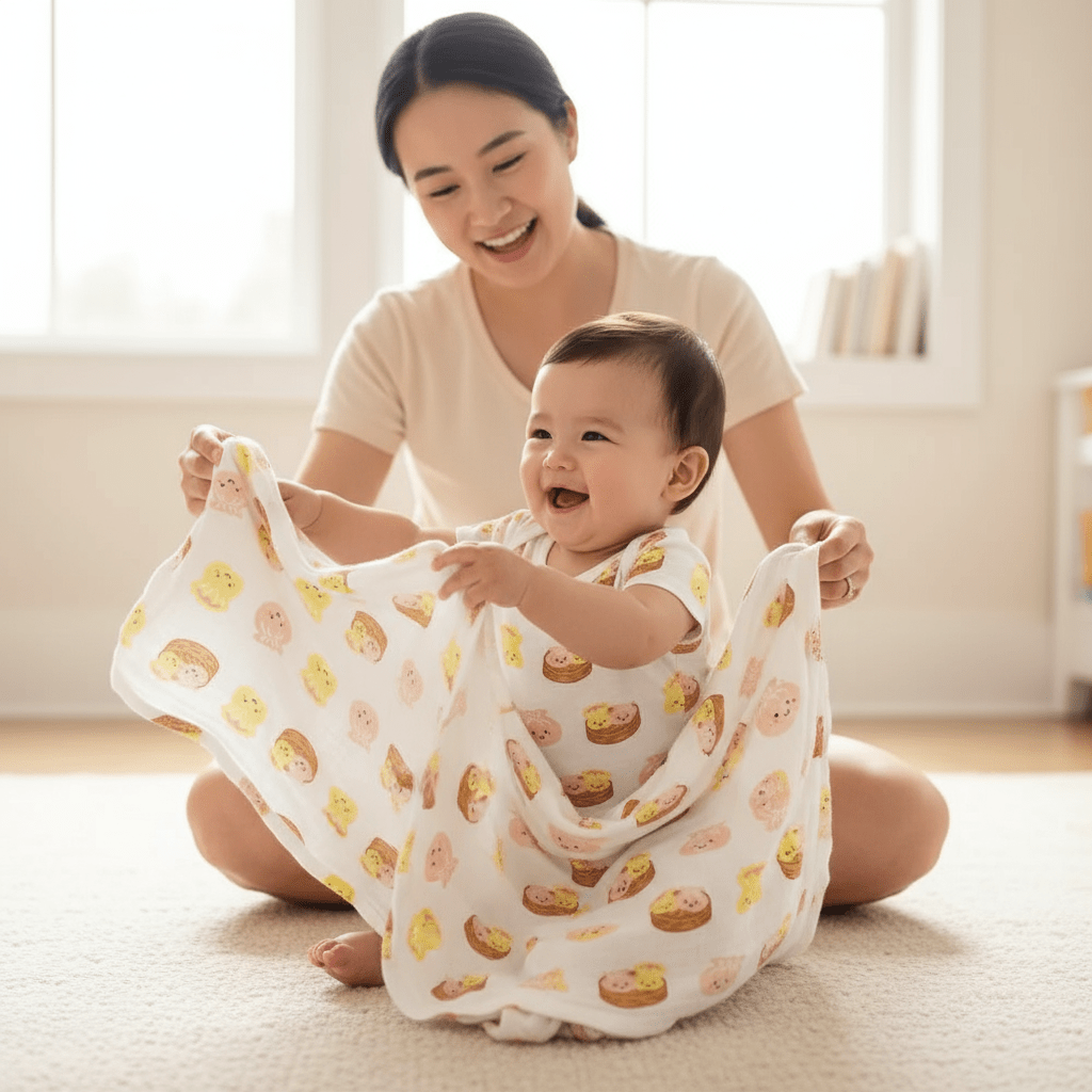 dim sum organic bamboo swaddle the wee bean hksda green award group
