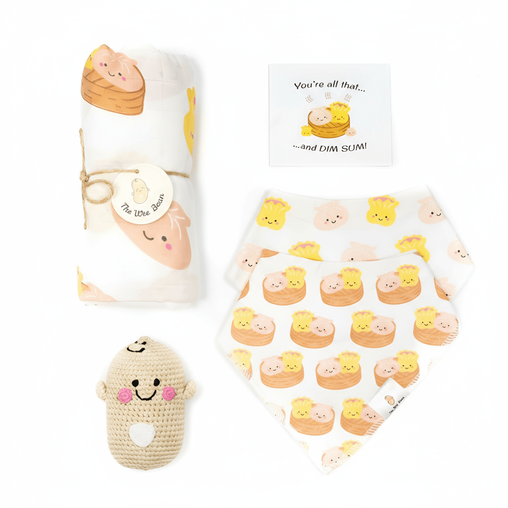 Little Essentials Dim Sum Gift Set Boy - The Wee Bean
