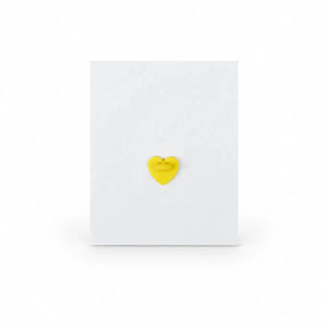 the wee bean cute egg tart enamel pin back view