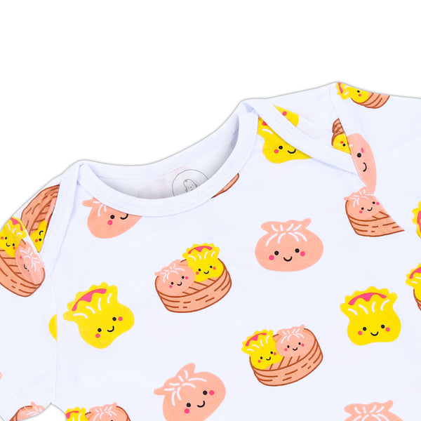 My First Beignet Organic Cotton Baby Onesie main image 1
