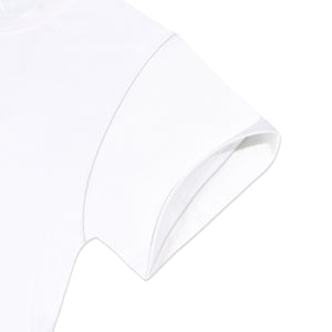 the wee bean organic cotton adult tee t-shirt in super soft arm cuff
