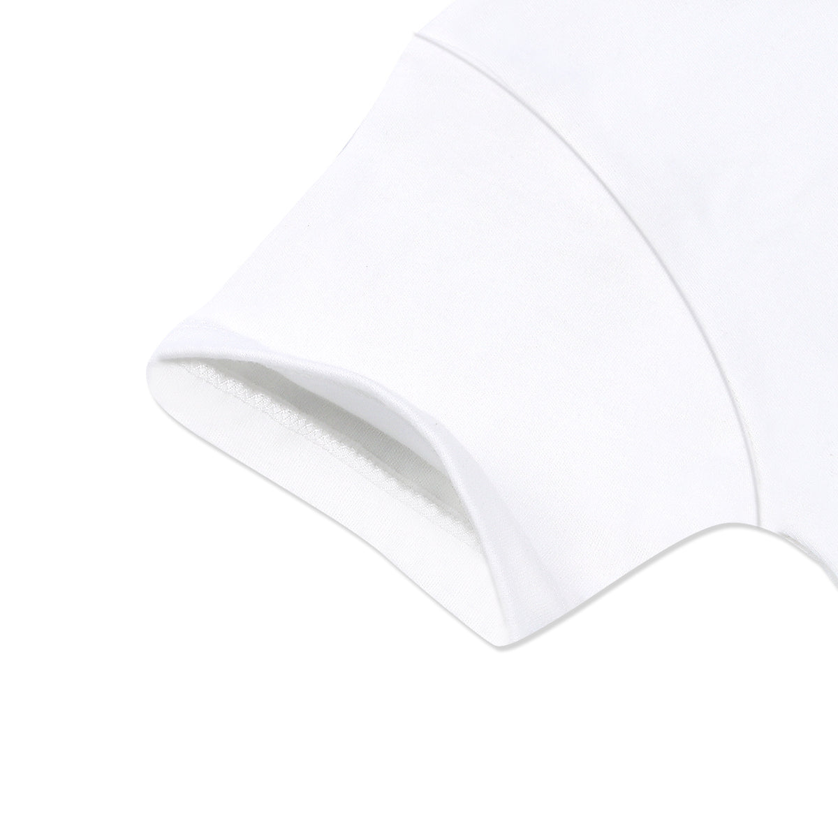 the wee bean organic cotton kids toddler tee t-shirt arm cuff