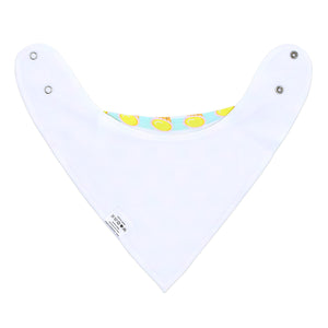 the wee bean organic cotton bibs back lining