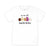 the wee bean organic cotton adult women tee t-shirt in we are all human beans