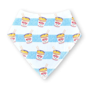 the wee bean organic cotton baby bandana drool bib set in japan nissan cup noodle