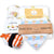 the wee bean organic and sustainable baby gift set blankets and bibs in cup noodle taste of Japan