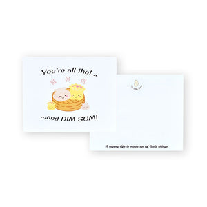 the wee bean you're all that and dim sum gift card