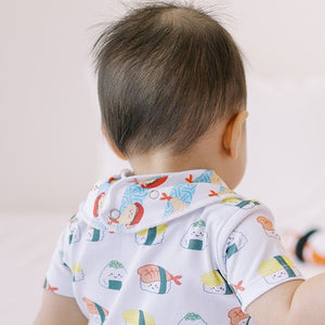 the wee bean organic cotton bibs with snap buttons