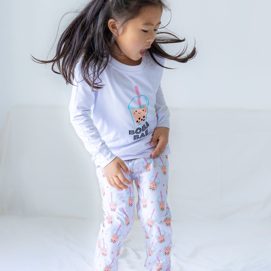 Bamboo Blend Two Piece Pajama Set - Boba