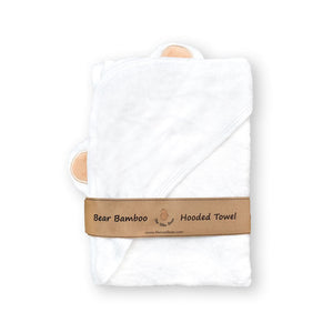 the wee bean organic bamboo hypoallergenic towel for baby and toddler 
