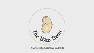 the wee bean organic cotton baby bandana bibs